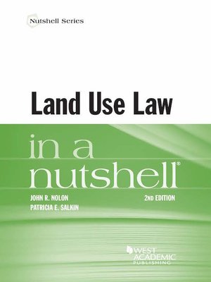 cover image of Land Use Law in a Nutshell